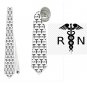Necktie registered pharmacist apothecary symbol medic medicine pharmacist
