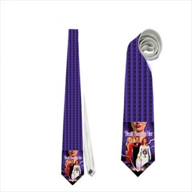 Necktie death becomes her