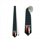 Necktie death becomes her