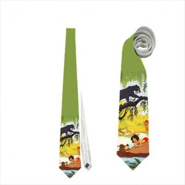 Necktie the jungle book baloo bear mowgli man cub