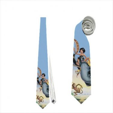Necktie the jungle book baloo bear mowgli man cub kaa boa