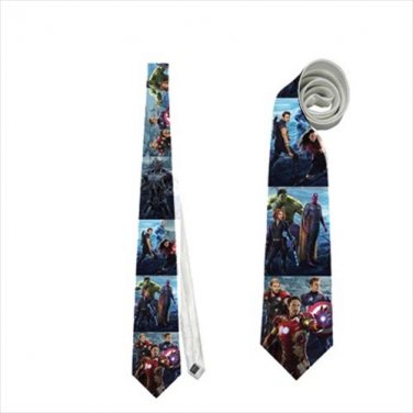 Necktie avengers ultron hulk captain america iron man thor comics roleplay cosplay wedding