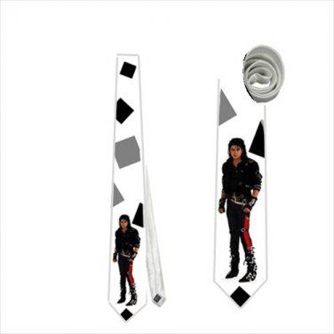 Necktie michael jackson mj bad