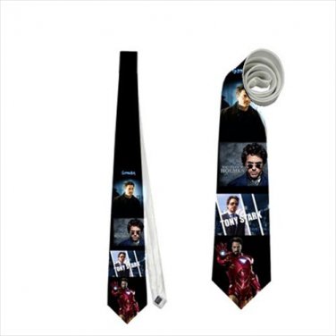 Necktie superheroes iron man