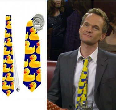 Necktie Barney Stinson ducks how i met your mother