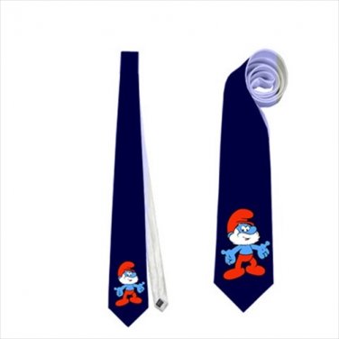Necktie papa smurf