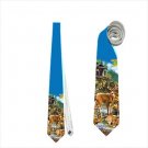 Necktie deers deer