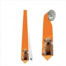 Necktie shar pei puppy dog