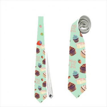 Necktie pastry cook confectioner cup cakes