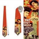 Necktie laurel and hardy way out west