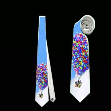Necktie up sky balloons