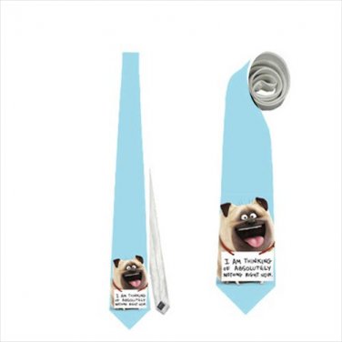 Necktie mel pug dog
