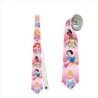 Necktie princesses cinderella snow white tiana ariel