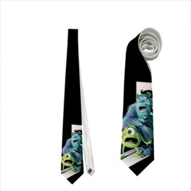 Necktie monsters inc. inc wazowski mike sullivan wedding tie