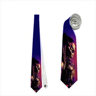 Necktie predator alien orange