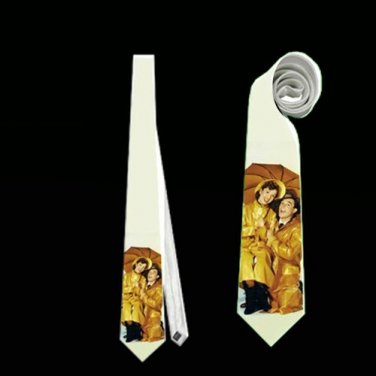 Necktie singin in the rain singing retro musical tap dance