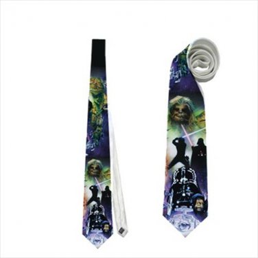 Necktie star wars darth vader wookie jabba