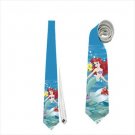 Necktie the little mermaid ariel romance tie grooms groomsman wedding