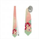 Necktie the little mermaid ariel romance tie grooms groomsman wedding