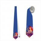 Necktie the little mermaid ariel romance tie grooms groomsman wedding