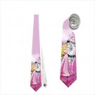 Necktie sleeping beauty princess romance tie grooms groomsman wedding