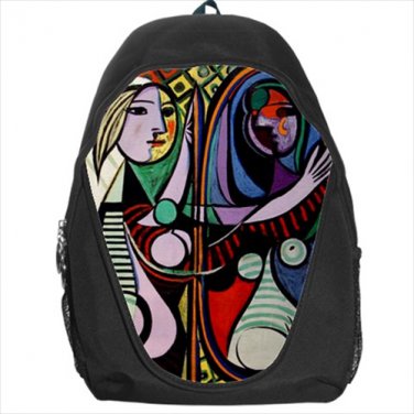 picasso A Girl Before a Mirror backpack