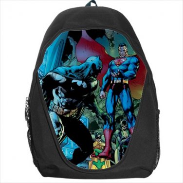 Batman superman backpack