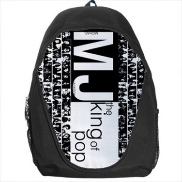 MJ Michael jackson king of pop backpack