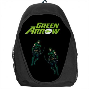 green arrow backpack