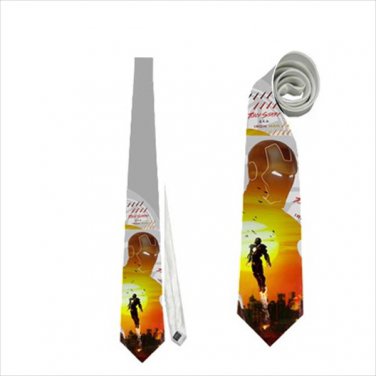 Necktie iron man superhero avengers cosplay wedding