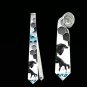 Necktie black panther cosplay wedding