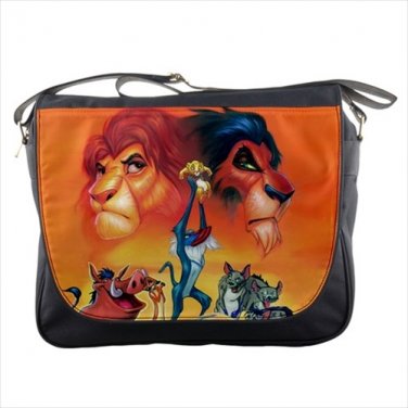 Messenger Bag lion king simba mufasa scar rafiki pumbaa timon