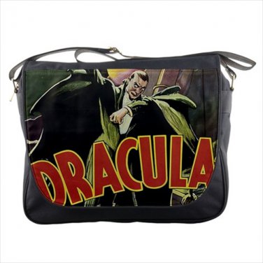 Messenger Bag dracula retro vampire vintage