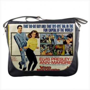 Messenger Bag viva las vegas elvis