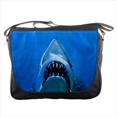 Messenger Bag shark jaws meg megalodon