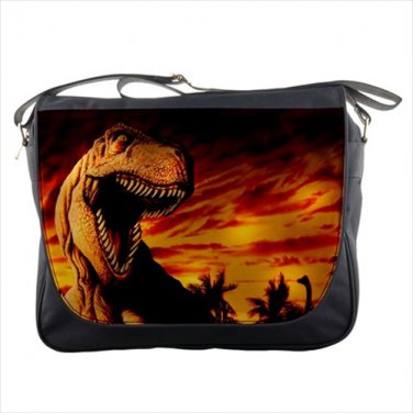 Messenger Bag jurassic t rex thyrannosaurus