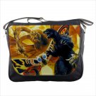 Messenger Bag godzilla gojira  three headed monster ghidorah mothra
