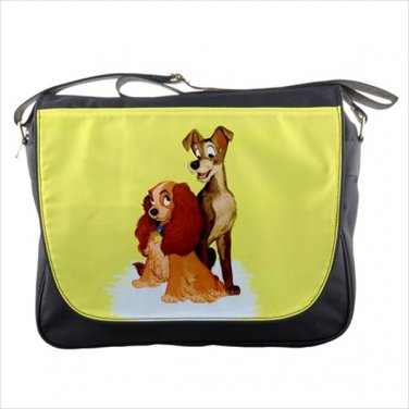 Messenger Bag  lady and the tramp