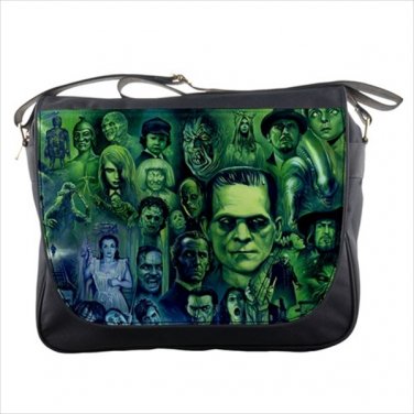 Messenger Bag frankenstein universal monsters shining