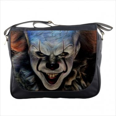 Messenger bag pennywise clown it horror halloween gothic