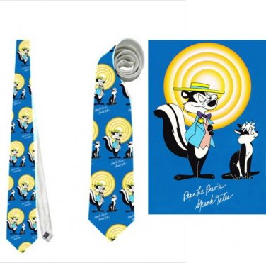 Necktie pepe le pew skunk