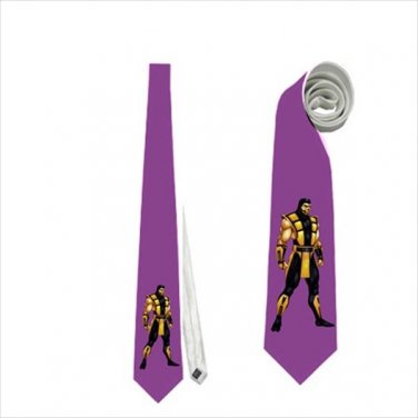 Necktie mortal combat scorpion
