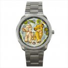Sport metal watch simba nala lion king