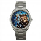 Sport metal watch rocket raccoon baby groot