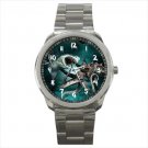 Sport metal watch shark kraket thulhu