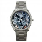 Sport metal watch they live