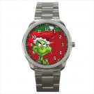 Sport metal watch how the grinch stole christmas