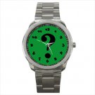 Sport metal watch riddler question mark