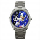 Sport metal watch sonic the hedgehog