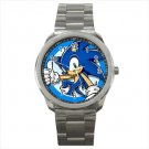 Sport metal watch sonic the hedgehog